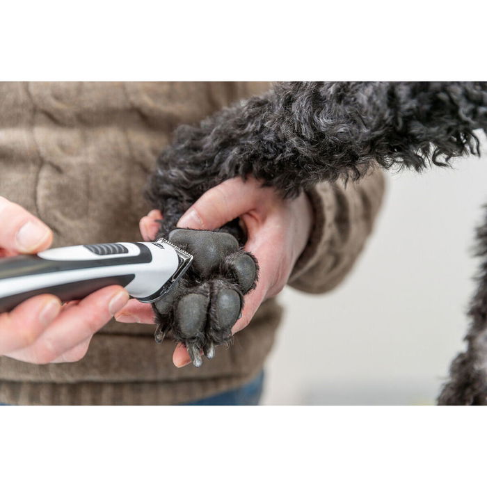 Cortapelos para mascotas Trixie SLIM TR500 Blanco Negro Acero Inoxidable 10 W