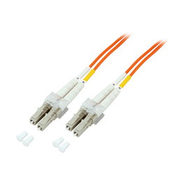 EFB Elektronik Patchkabel Dúplex LC-LC OM1 0,5m Naranja