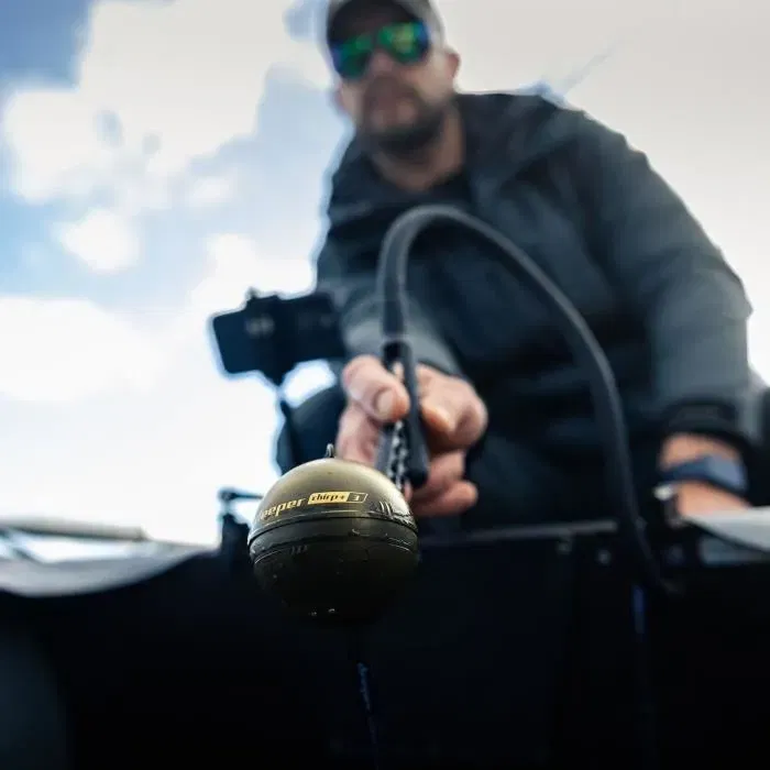 Deeper DEE4779032950992 Sonda de Pesca Inalámbrica con GPS y Creación de Mapas 3D Negra