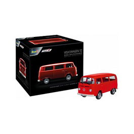 Revell Adventskalender VW T2 Bus Samba Bus - Kit Modelo Escala 1:24 de 109 Piezas para Montar - Juguete Educativo para Mayores de 10 Años