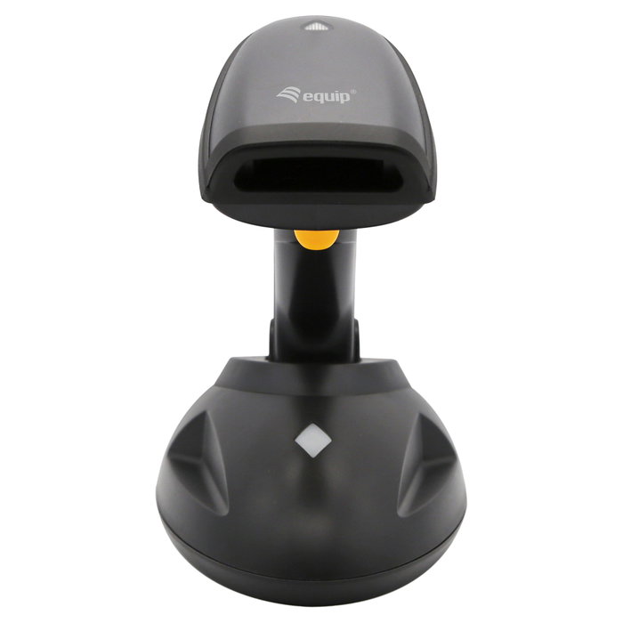 Equip Lector de Códigos de Barras 2D Láser Inalámbrico 351026 Negro