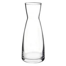 Bormioli Botella Ypsilon 1 Litro - Vidrio - 21.5 cm Alto x 11.5 cm Diámetro (Set de 6)