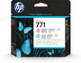 HP 771 Cabezal de impresión Cian claro y Magenta claro CE019A