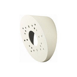 Hanwha Techwin Soporte de Montaje en Pared para Cámara IP, Marfil, Aluminio, Modelo SBP-160TM
