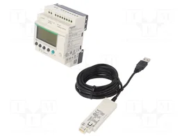 SCHNEIDER ELECTRIC Kit de arranque Zelio Logic 24VDC para raíl DIN