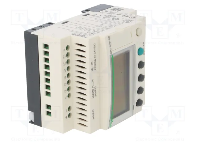 SCHNEIDER ELECTRIC Kit de arranque Zelio Logic 24VDC para raíl DIN