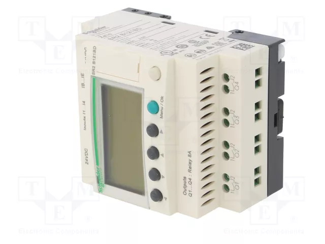 SCHNEIDER ELECTRIC Kit de arranque Zelio Logic 24VDC para raíl DIN