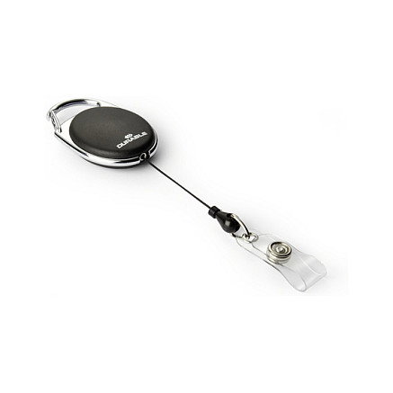 Durable BADGE REEL STYLE Negro 10 unidades Durable BADGE REEL STYLE Negro 10 unidades