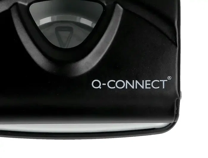 Q-connect KF14220 Perforadora Negra de 2,7 mm con capacidad para 30 hojas