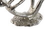DKD Home Decor Figura de Aluminio Padre y Niño Plateado
