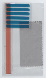 eSTUFF Kit de montaje para filtro de privacidad con tiras, ganchos adhesivos y paño de limpieza incluidos