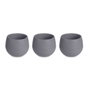 Set de Macetas Ibergarden Antracita Plástico 6,2 x 6,2 x 6,6 cm 25 x 7 x 8 cm (8 Unidades)