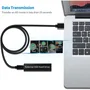 Generico Cable de carga + datos USB-A a USB-C 6A 1m blanco
