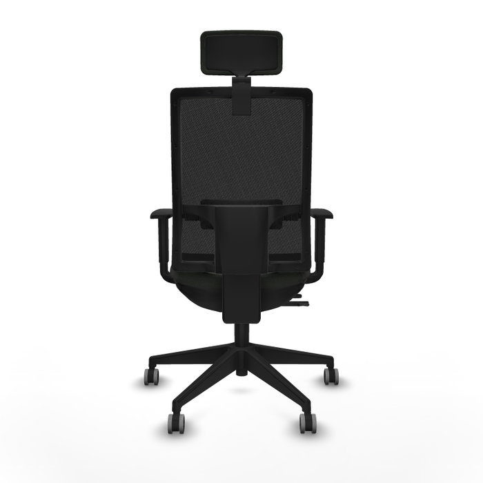 PIQUERAS Y CRESPO Silla de oficina Horna, mecanismo Sincro/Traslack, Tela Negra PIQUERAS Y CRESPO Silla de oficina Horna, mecanismo Sincro/Traslack, Tela Negra