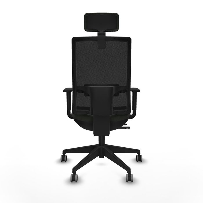 PIQUERAS Y CRESPO Silla de oficina Horna Sincro/Traslack con Cabecero 2D y Brazos 1D