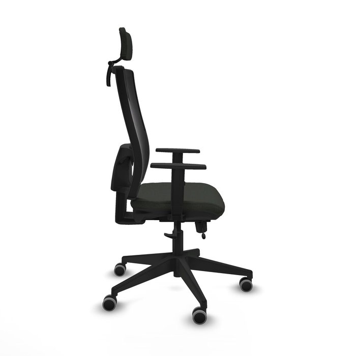 PIQUERAS Y CRESPO Silla de oficina Horna Sincro/Traslack con Cabecero 2D y Brazos 1D
