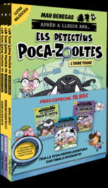 ESTRELLA POLAR Pack Aprèn a llegir amb Els detectius Poca-zooltes! 7, 8 i 9: En lletra MAJÚS