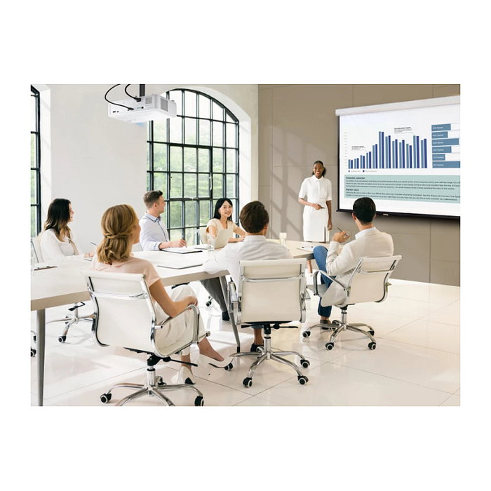 Viewsonic LS610WH Proyector WXGA LED DLP 4000 Lumen ANSI Blanco