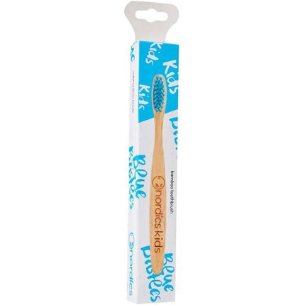 NORDICS ORAL CARE Cepillo Dental de Bambú Niños - Azul