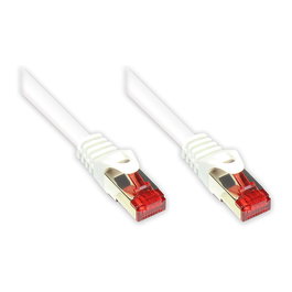 GoodConnections Cat.6 Patchkabel S/FTP Blanco 2m, Alcasa 8060-020W, Cable de Red RJ-45 Macho-Macho
