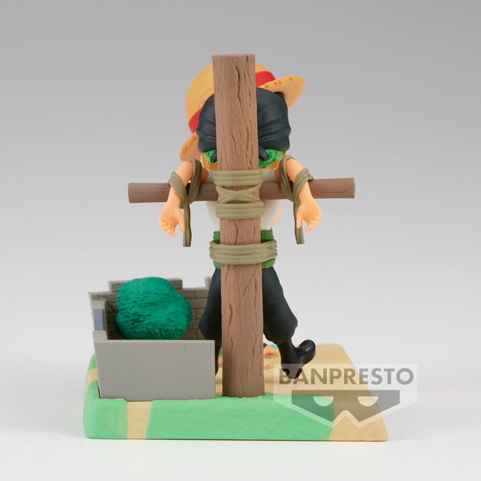 BANPRESTO Figura Monkey D Luffy & Roronoa Zoro Log Stories One Piece 7cm