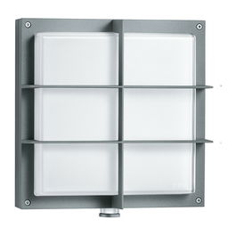 Steinel L 691 LED PMMA ANT V2 Aplique de Pared Exterior con Sensor de Movimiento IP44, 576 Lm, Blanco Cálido 3000K, Antracita