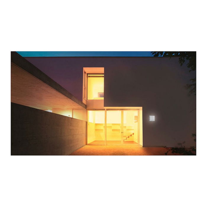 Steinel L 691 LED PMMA ANT V2 Aplique de Pared Exterior con Sensor de Movimiento IP44, 576 Lm, Blanco Cálido 3000K, Antracita