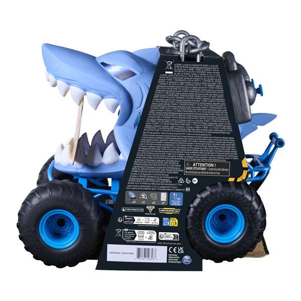 Spin Master Megalodon Monster Jam Coche Radio Control Escala 1:15