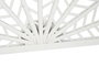 DKD Home Decor Cabecero Cama Urban Blanco Bambu Ratan 2.5 x 81 x 190 cm