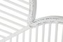 DKD Home Decor Cabecero Cama Urban Blanco Bambu Ratan 2.5 x 81 x 190 cm