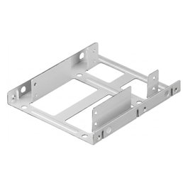 Goobay 95875 Universal Adaptador Montaje 2.5 a 3.5 Disco Duro Plata Accesorio
