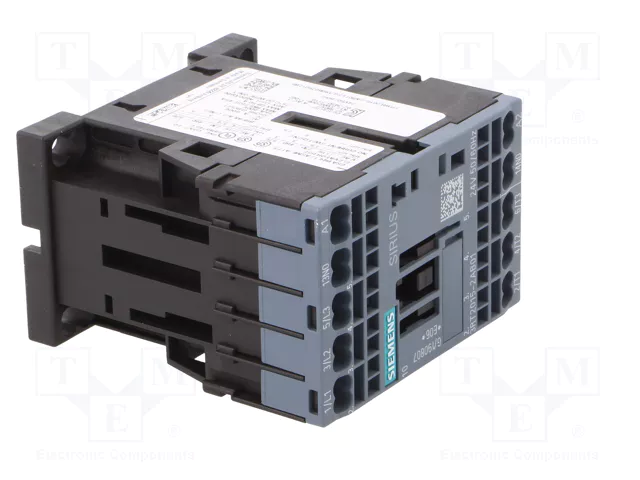 SIEMENS 3RT2015-2AB01 Contactor 3-polar 7A 24VAC