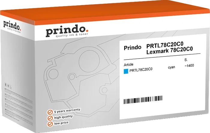 Prindo Tóner Cian PRTL78C20C0 Classic Prindo Tóner Cian PRTL78C20C0 Classic