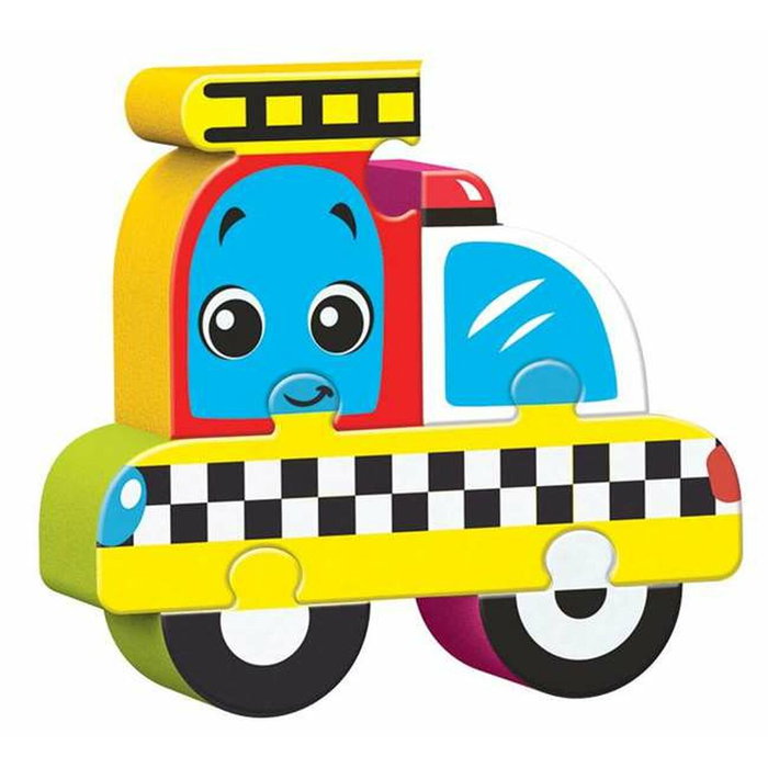 Reig Sound Puzzles – Cars Blocks-Figures