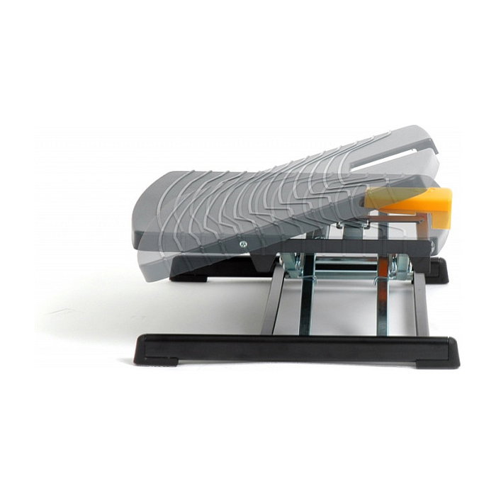 BakkerElkhuizen Pro 959 Reposapiés Ajustable Altura 6-37cm Negro Gris Naranja Plástico Caucho Acero 120kg Base Antideslizante País Bajos