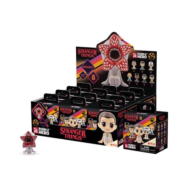 Yume Caja Sorpresa Booble Héroe Stranger Things - Modelos Surtidos