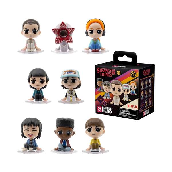 Yume Caja Sorpresa Booble Héroe Stranger Things - Modelos Surtidos