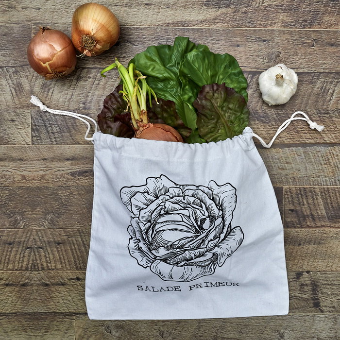 Cook Concept Bolsa Conservar Lechuga Reutilizable Lavable 35x35 cm