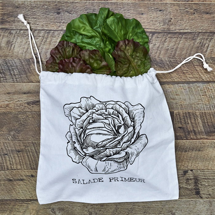 Cook Concept Bolsa Conservar Lechuga Reutilizable Lavable 35x35 cm