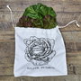 Cook Concept Bolsa Conservar Lechuga Reutilizable Lavable 35x35 cm