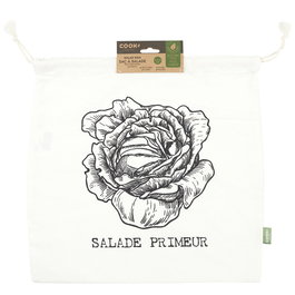 Cook Concept Bolsa Conservar Lechuga Reutilizable Lavable 35x35 cm