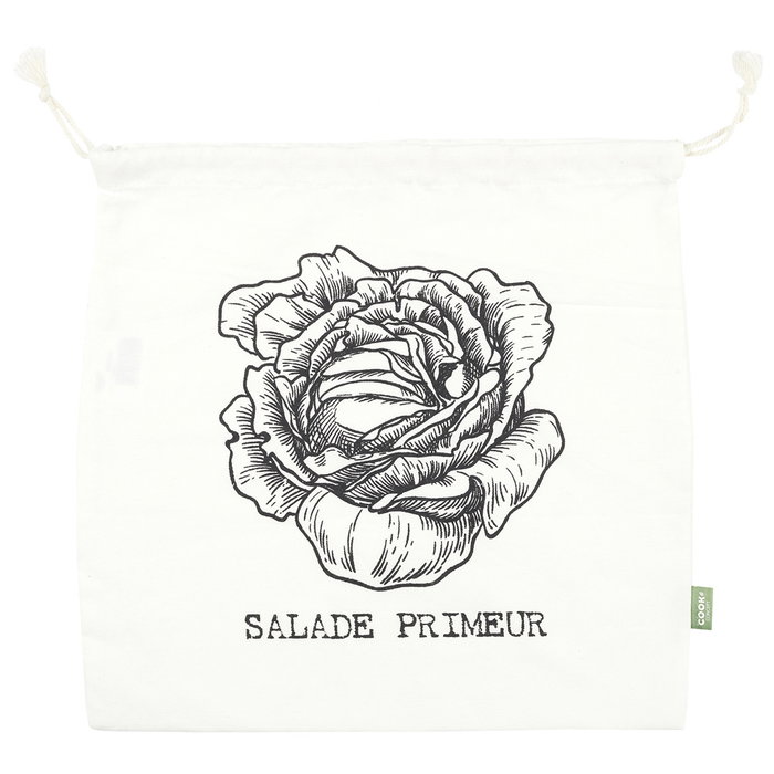 Cook Concept Bolsa Conservar Lechuga Reutilizable Lavable 35x35 cm