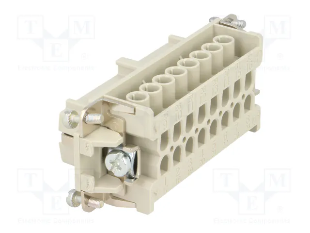 LAPP EPIC H-BE Plantilla de contacto Hembra HDC 16 Pines