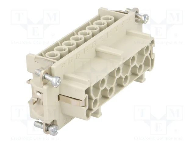 LAPP EPIC H-BE Plantilla de contacto Hembra HDC 16 Pines