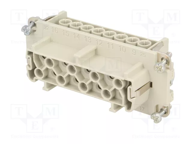 LAPP EPIC H-BE Plantilla de contacto Hembra HDC 16 Pines