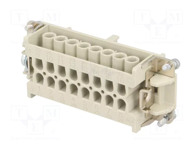 LAPP EPIC H-BE Plantilla de contacto Hembra HDC 16 Pines