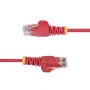 StarTech Cable Ethernet Cat6 Delgado UTP 5m Rojo N6PAT5MRDS - Cable de Red Slim para Gigabit Ethernet, PoE++ 100W, 28AWG, Cubierta LSZH