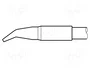 JBC TOOLS Pico tipo destornillador acodado 4,8x1,5mm
