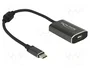 DeLOCK 62990 Adaptador USB Type-C™ a mini DisplayPort 4K 60 Hz con PD Gris
