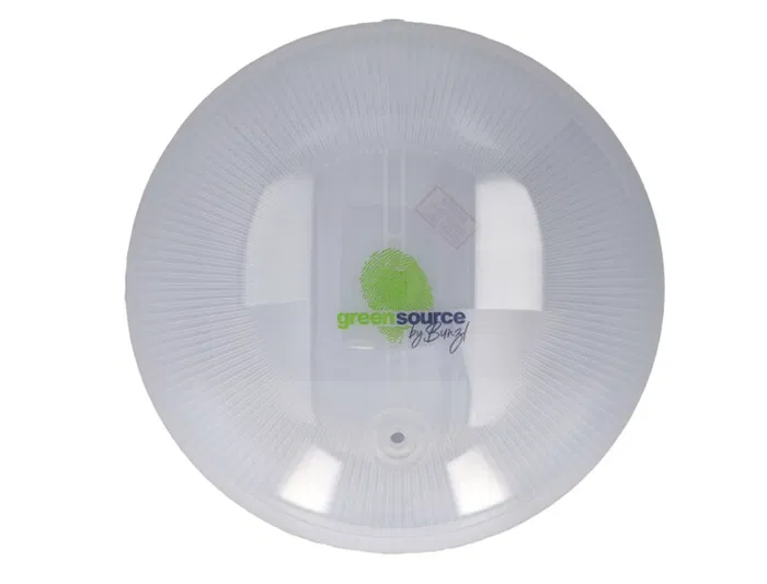 Bunzl Dispensador Papel Higienico Extraccion Central Rollo Hoja a Hoja ABS Blanco 290x290x180 mm